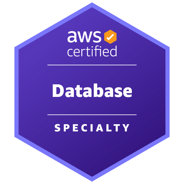 AWS Certified Database - Specialty