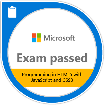 Exam 480: Programming in HTML5 with JavaScript and CSS3